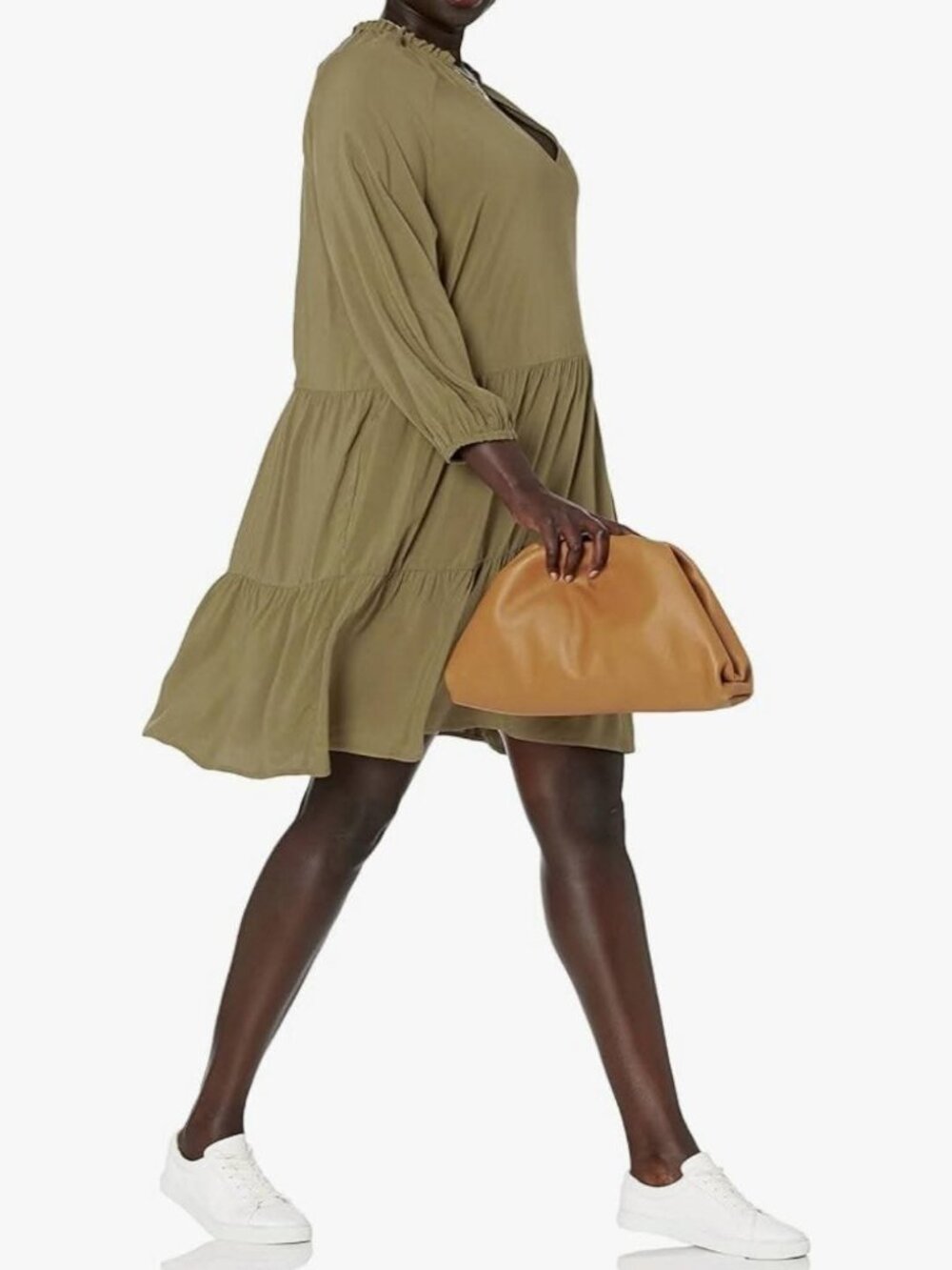 Olive Green Dress